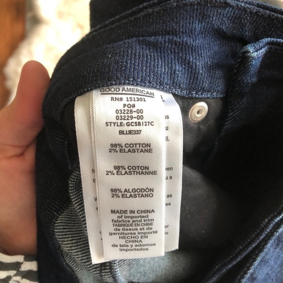 Good American Good Curve Skinny 70’s Icon Jeans 26 - Picture 9 of 10